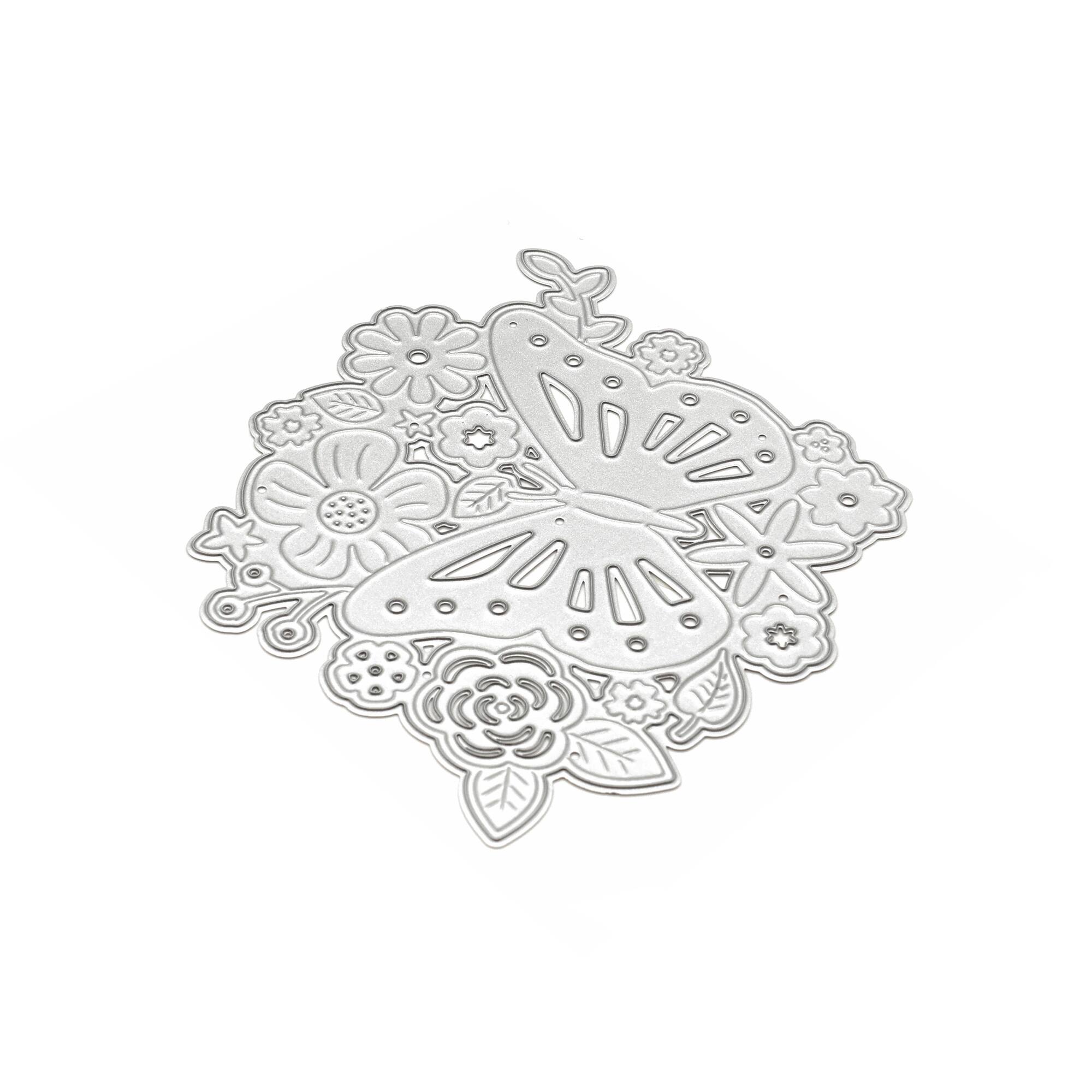 Butterfly & Flowers Cutting Die by Recollections™